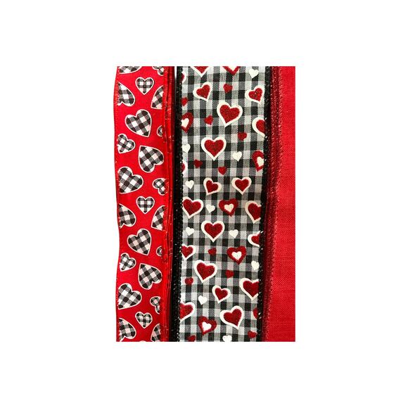 Blessed & Pet Obsessed Sign Ribbon Bundle Set, Paw Print DIY Wreath Making Kit - Picture 5 of 6